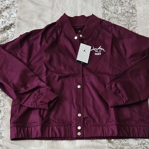 Jordan Women's  Varsity Jacket - LARGE